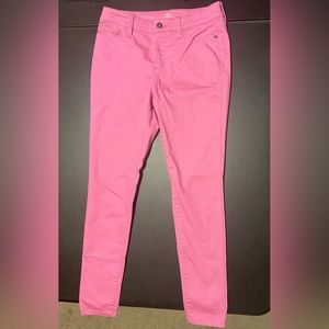 Hot pink jeans. St. John’s Bay